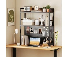 KNYGA Promotions Stalinis knygų lentyna, 94x27x103 cm, ruda, juoda