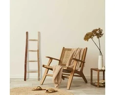 Relaxdays Dekoratyvinė kopetėlė, 116x35x4.5 cm, Natūrali
