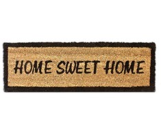 Kodustaar Kokosinis durų kilimėlis HOME SWEET HOME 75 x 25 cm
