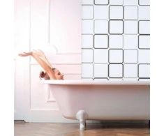Relaxdays Dušo ritininė užuolaida, 240x60x5 cm