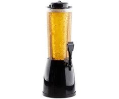 Relaxdays Gėrimų dozatorius, 2,5 l, juodas