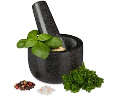 Kodustaar Mažas granitinis grūstuvė su grūstuku