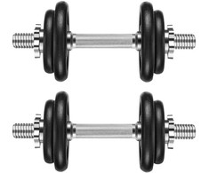 Hanteliai SONGMICS 20 kg juodos spalvos