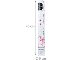 Kodustaar Rožinis konfeti poperis 40 cm