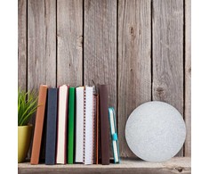 Relaxdays LED lempa, 15 cm, balta