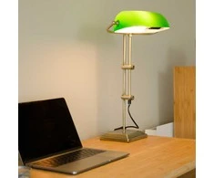 Relaxdays Lempos gaubtas, 7.5x22.5x13.5 cm, žalia, stiklas