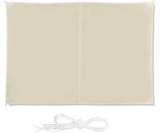 Relaxdays Markizė, Stačiakampė pavėsinė, 200x300 cm, Smėlio spalvos