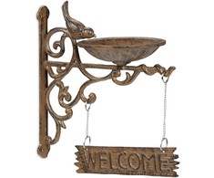 Kodustaar Ketaus paukščių maudyklė WELCOME