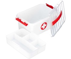 Kodustaar Plastikinė pirmosios pagalbos dėžutė