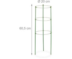 Kodustaar Žalios treliažų atramos rinkinys 4 vnt. 60 cm