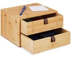 Relaxdays Stalinis organizatorius, 14.5x25x20 cm, ruda