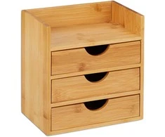 Relaxdays Stalinis organizatorius, 21x20x13 cm, rudas