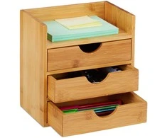 Relaxdays Stalinis organizatorius, 21x20x13 cm, rudas