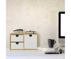 Relaxdays Stalo organizatorius, 14.5x25x20 cm, balta