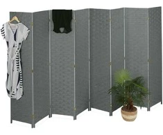 Relaxdays Sulankstoma pertvara, 170x320x2 cm, pilka