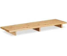 Relaxdays Bambukinė vonios lentynėlė 70 cm