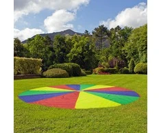 Relaxdays Žaidimų parašiutas, 600 cm, mėlynas