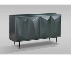 Komoda, 150 x 88 x 40 cm, Stilig, perlinė žalia