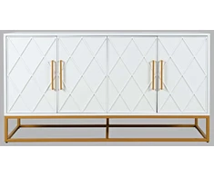 Komoda, 152,5 x 81,5 x 41 cm, Avola, balta