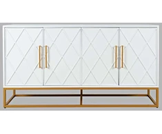 Komoda, 152,5 x 81,5 x 41 cm, Avola, balta