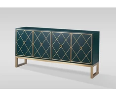 Komoda, 180 x 86 x 40 cm, Stilig, žalia