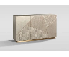 Komoda auksinė, Stilig, 150 x 86 x 40 cm