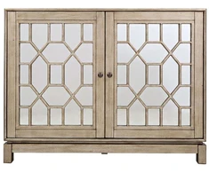 Av1550-50 Komoda 2D Avola Sidabrinis Gold