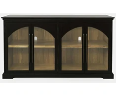 Komoda, Avola, 165 x 91,5 x 43 cm, juoda