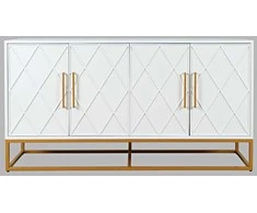 Komoda, 152,5 x 81,5 x 41 cm, Avola, balta