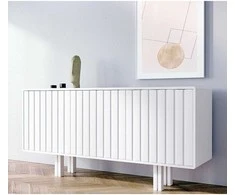Komoda, Skandica VIGGE, 149x40 cm, Balta