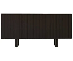 Komoda, Skandica VIGGE, 149x40 cm, Juoda