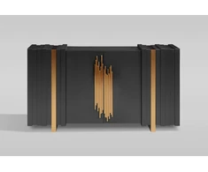 Komoda, Stilig, 160 x 90 x 40 cm, juoda