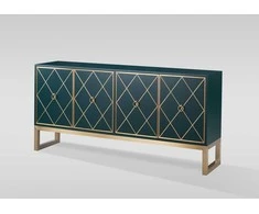 Komoda, 180 x 86 x 40 cm, Stilig, žalia