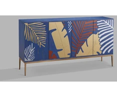 Komoda su durelėmis, 160 cm, Stilig, mėlyna