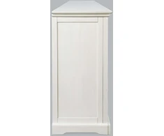 Komoda su durelėmis, 244 x 91,5 x 43 cm, Avola, balta