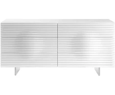 Komoda su stalčiais, 160 x 75 x 49 cm, Hudson, balta