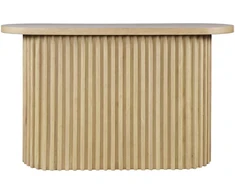 Konsolė, Avola, 127x46.5x3.5 cm, Šviesus Medis