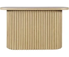 Konsolė, Avola, 127x46.5x3.5 cm, Šviesus Medis