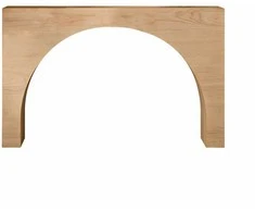 Konsolinis staliukas, Avola, 22 x 76 x 35,5 cm, šviesiai rudas