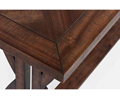Konsolinis stalas, Avola, 103x43 cm, Tamsiai rudas
