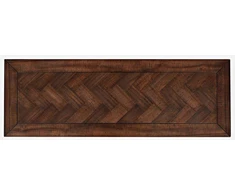 Konsolinis stalas, Avola, 103x43 cm, Tamsiai rudas