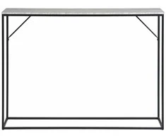 House Konsolinis stalas, Vita, 110x26x80 cm, Juodas
