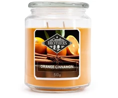Kvapioji žvakė Candle Brothers 15x10 cm Oranžinė