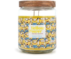 Kvapioji žvakė, Minions, 510 g, mėlyna/geltona/šviesiai ruda, stiklas