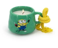 Minions Duftkerze in Tasse mit Kordel Bob - 200g