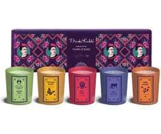 Frida Kahlo Duftkerzen Set Garden of Scents 5 x 45g