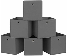 Songmics Saugojimo dėžės 30 x 30 x 30 cm 6 vnt.