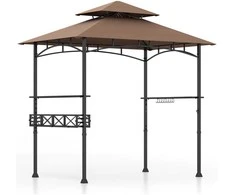 Promotions Lauko kepsninės pavėsinė, 242x153 cm, Ruda