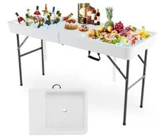 Promotions Šaldymo stalelis, 150x60x79 cm, baltas