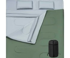 Promotions Miegmaišis, itin didelis dvigubas, 221x150x10 cm, juoda/mėlyna